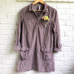 Fawn Corduroy Cords Autumn Fall Dark Beige Taupe